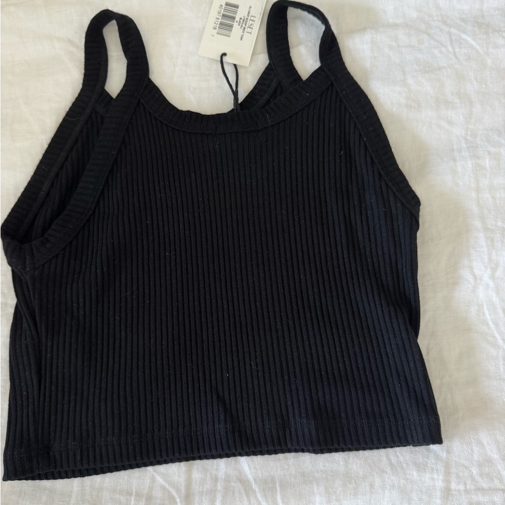 Leset all scoop neck crop top